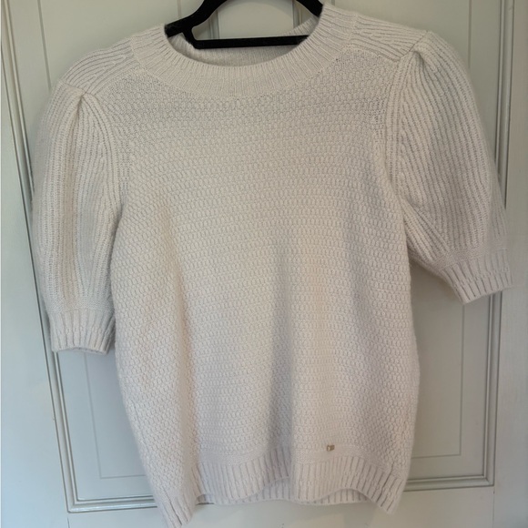Ted Baker London Puff Short Sleeve Sweater Like New Size 1 - Picture 1 of 3